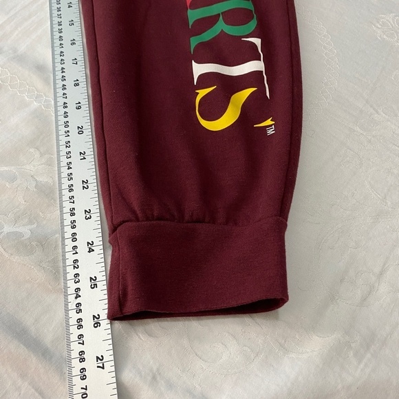 Mad Engine Harry Potter Hogwarts Men's Burgundy/Maroon Jogger Sweatpants Large‎ - Picture 10 of 12